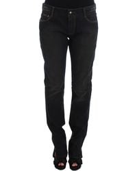 Ermanno Scervino - Straight Leg Denim Pants - Lyst
