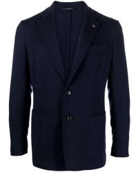 Colombo - Single-Breasted Wool Blazer - Lyst