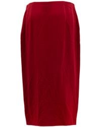 Valentino Garavani - Skirt With A Slit - Lyst