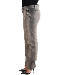 Ermanno Scervino - Washed Low Waist Skinny Trouser Cotton Jeans - Lyst