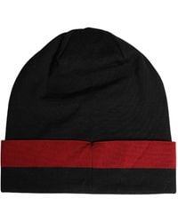 Dolce & Gabbana - Cuffed "I'M The Only Prince Royal\ Beanie Hat - Lyst