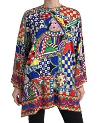 Dolce & Gabbana - Elegant Silk Blouse - Lyst