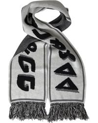 Dolce & Gabbana - Cashmere Knitted Wrap Shawl Fringe Scarf - Lyst