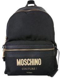 Moschino 760782051555 Polyamide Backpack - Black