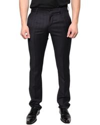 Dolce & Gabbana - Stripes Skinny Dress Pants - Lyst