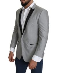 Dolce & Gabbana - Light Single Breasted Sartoria Blazer - Lyst