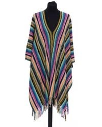 Missoni - Wool Poncho - Lyst