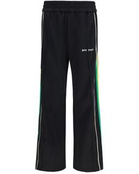 Palm Angels - Black Polyester Athletic Pants - Lyst