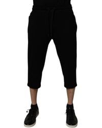 Dolce & Gabbana - Cropped Pants Relaxed Fit - Lyst