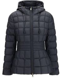 Moncler - Polyester Full-Length Jacket - Lyst
