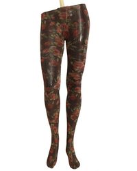 Dolce & Gabbana - Floral Nylon Mesh Tights - Lyst