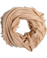 Dolce & Gabbana - Silk Wool Fringed Lace Stole Scarf - Lyst