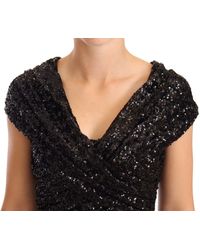 Dolce & Gabbana - Elegant Sequined Open Shoulder Gown - Lyst