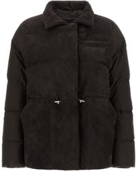 Kiton - Drawstring Down Jacket - Lyst