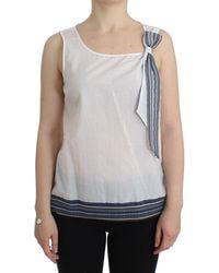Ermanno Scervino - Top Blouse Tank Shirt Sleeveless - Lyst