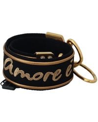Dolce & Gabbana - Elegant Shoulder Bag Strap - Lyst