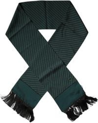 Dolce & Gabbana - Fantasy Fringes Neck Wrap Scarf - Lyst