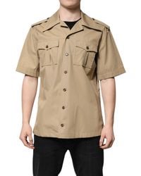 Dolce & Gabbana - Graphic Print Short Sleeves Shirt - Lyst