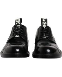 Dolce & Gabbana - Derby In Brushed Calfskin - Lyst