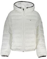 Tommy Hilfiger - Elegant Hooded Jacket With Contrast Details - Lyst