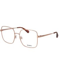 MAX&Co. - Rose Gold Metal Glasses (frames) - Lyst