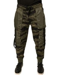 Dolce & Gabbana - Cotton Jogger Cargo Pants - Lyst