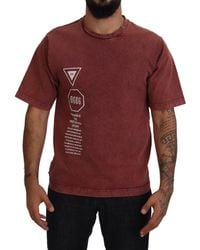 Dolce & Gabbana - Elegant Printed Cotton Tee - Lyst