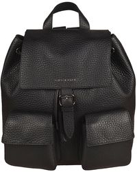 Orciani Leather Backpack - Black