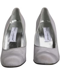 Dolce & Gabbana - Satin Pumps Heels - Lyst