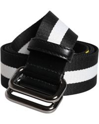 Dolce & Gabbana - Logo Print Buckle Belt - Lyst