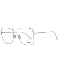 Tod's - Silver Optical Frames - Lyst