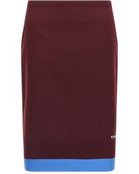 Miu Miu - Double Layer Skirt - Lyst
