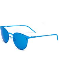 Italia Independent - Blue Metal Sunglasses - Lyst
