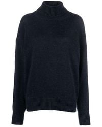 Alysi - Two-Tone Roll-Neck Jumper - Lyst