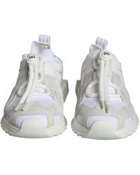 Dolce & Gabbana - Mesh Sorrento Trekking Sneakers Shoes - Lyst