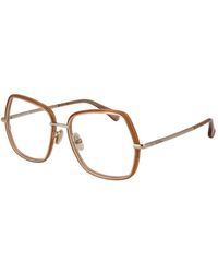 Max Mara - Metal Glasses (Frames) - Lyst