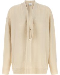 Nude - Ring Neck Sweater - Lyst