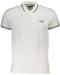 Roberto Cavalli - Cotton Polo Shirt - Lyst