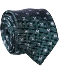 Dolce & Gabbana - Dark Green Patterned Silk Adjustable Men Necktie Tie - Lyst