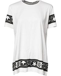 Dolce & Gabbana - #Dgmillennials Cotton Crewneck T-Shirt - Lyst