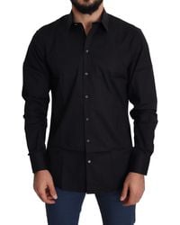 Dolce & Gabbana - Cotton Stretch Formal Dress Shirt - Lyst