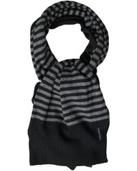 Dolce & Gabbana - Stripe Wool Neck Wrap Shawl Scarf - Lyst