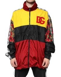 Dolce & Gabbana - Track Jacket Colorblock Style - Lyst