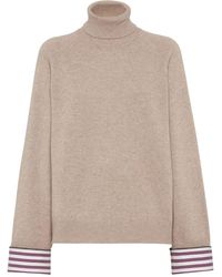 Brunello Cucinelli - Cashmere Turtle-Neck Sweater - Lyst