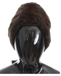 Dolce & Gabbana - Weasel Fur Cashmere Hat Beanie - Lyst
