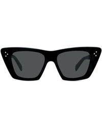 Celine Acetate Sunglasses - Black