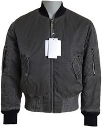 MM6 by Maison Martin Margiela Bomber Jackets in Black for MM6 by Maison Martin Margiela Bomber Jackets in Black for