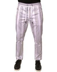 Dolce & Gabbana - Casual Striped Trousers - Lyst