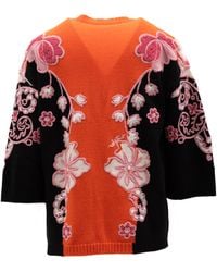Valentino Garavani - Floral Knitwear - Lyst