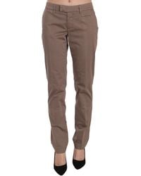 Dondup - Low Waist Straight Cut Trouser Pant - Lyst